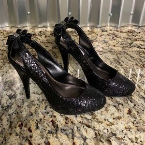 Steve Madden glitter heels